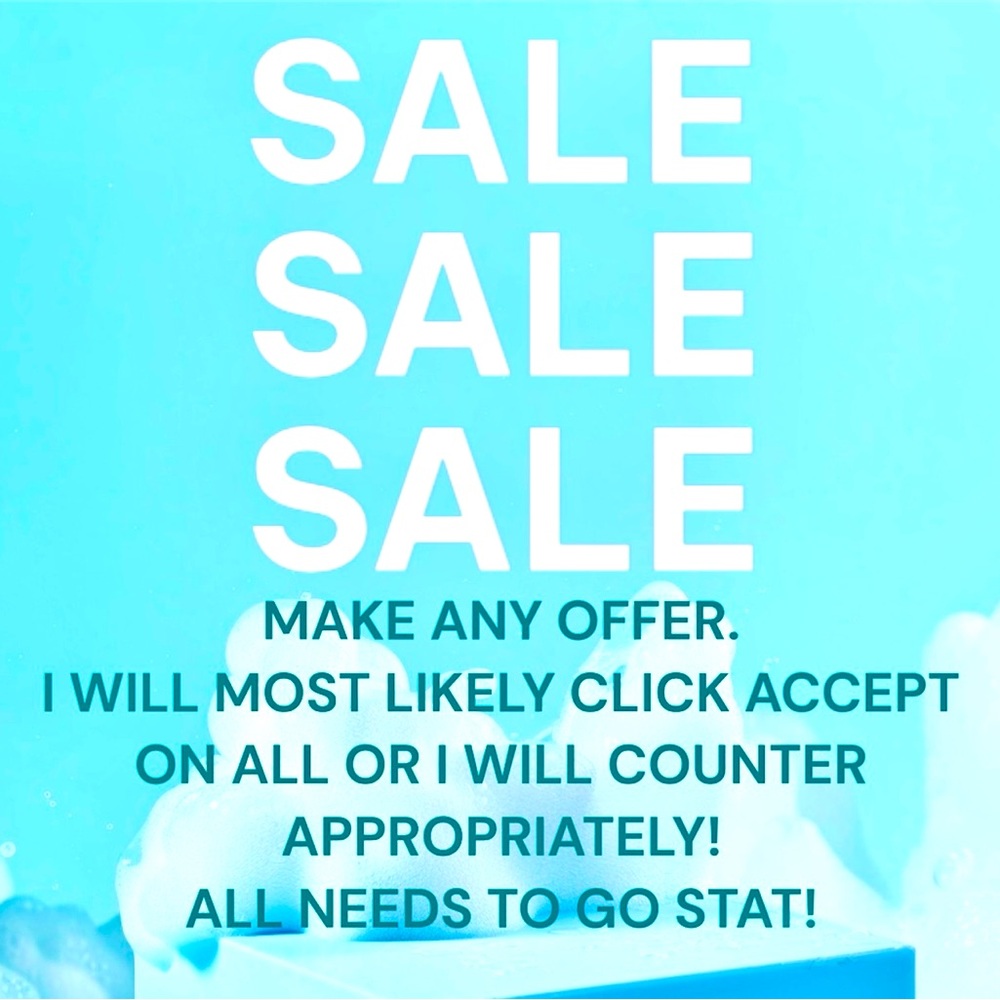 ALL MUST GO! MAKE ANY & ALL OFFERS! Please!🙏🏼